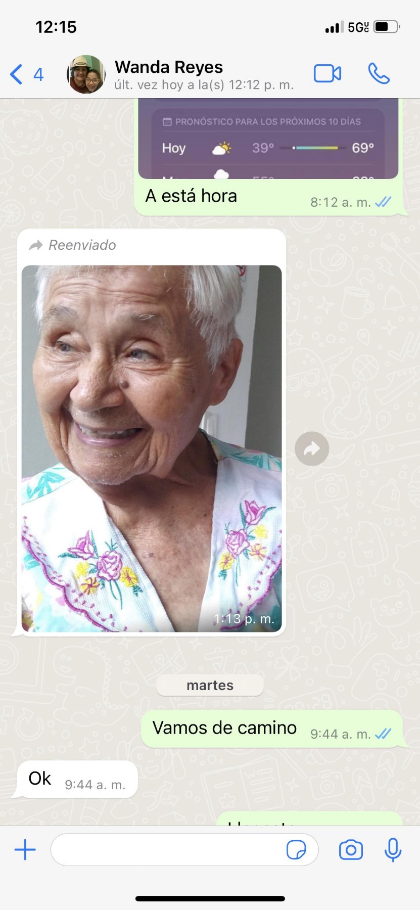 Obituary of Dolores del Valle Vargas