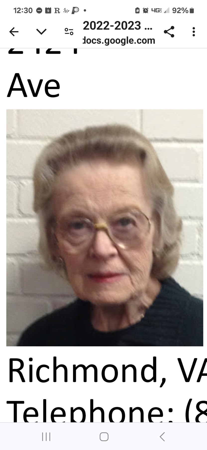 Obituary of Barbara Worrell Jessup