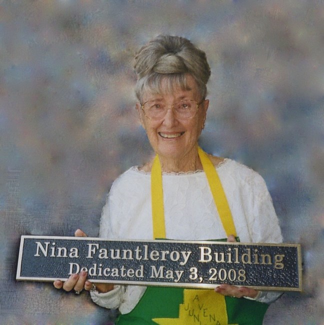 Obituary of Nina Mae FauntLeRoy