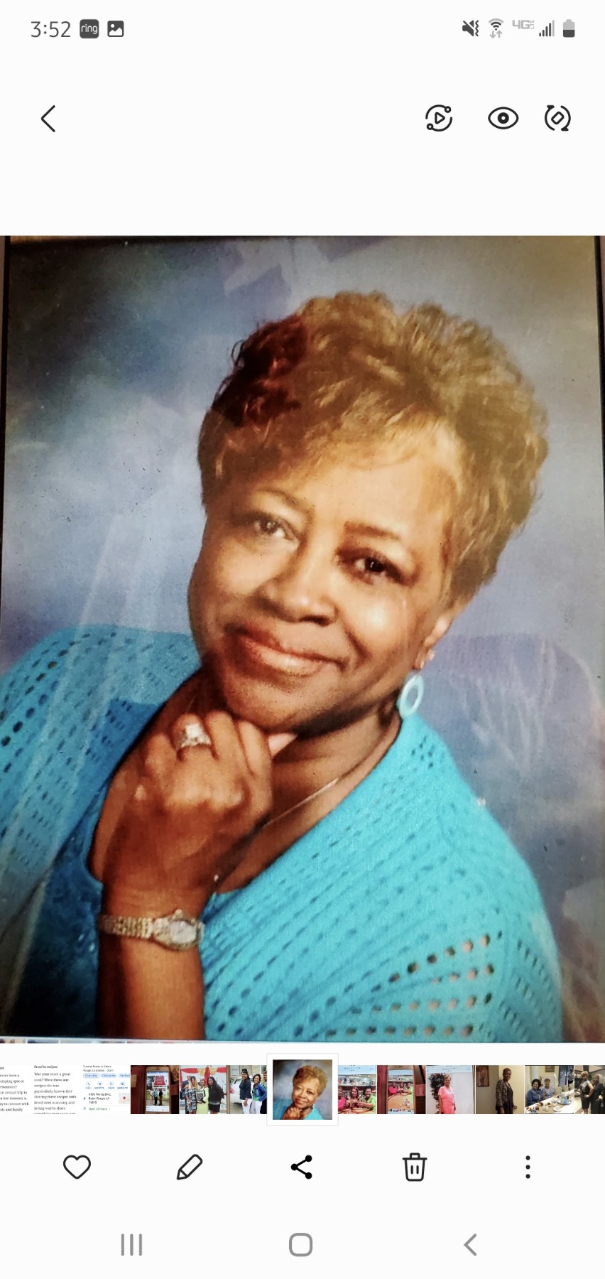 Obituary of Reverend Marguerite Rheams
