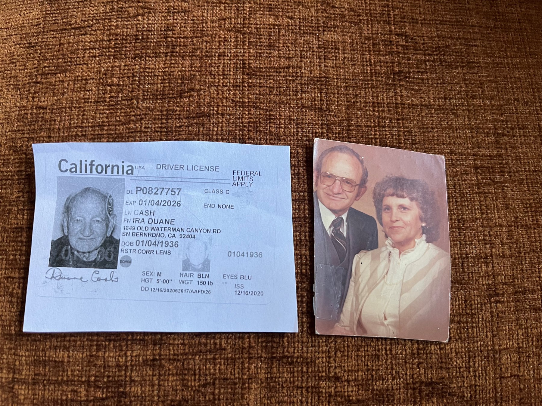 Obituary of Duane Cash