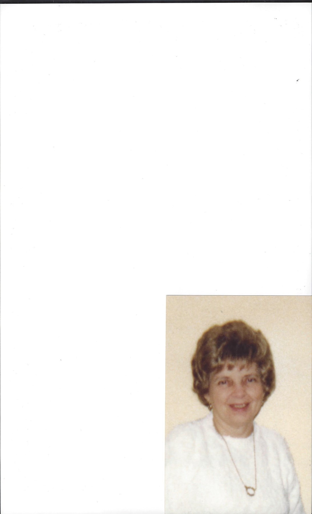 Obituary of Evelyn Marie Bedell