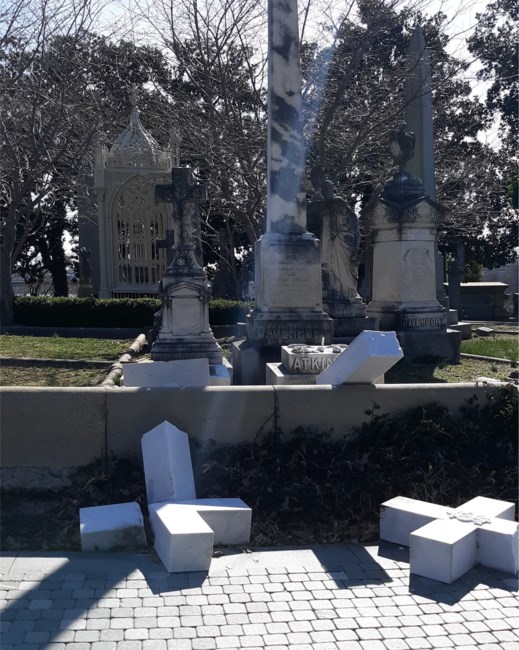  Obituario de Restoring the Vandalized Historical Headstones at Hollywood Cemetery