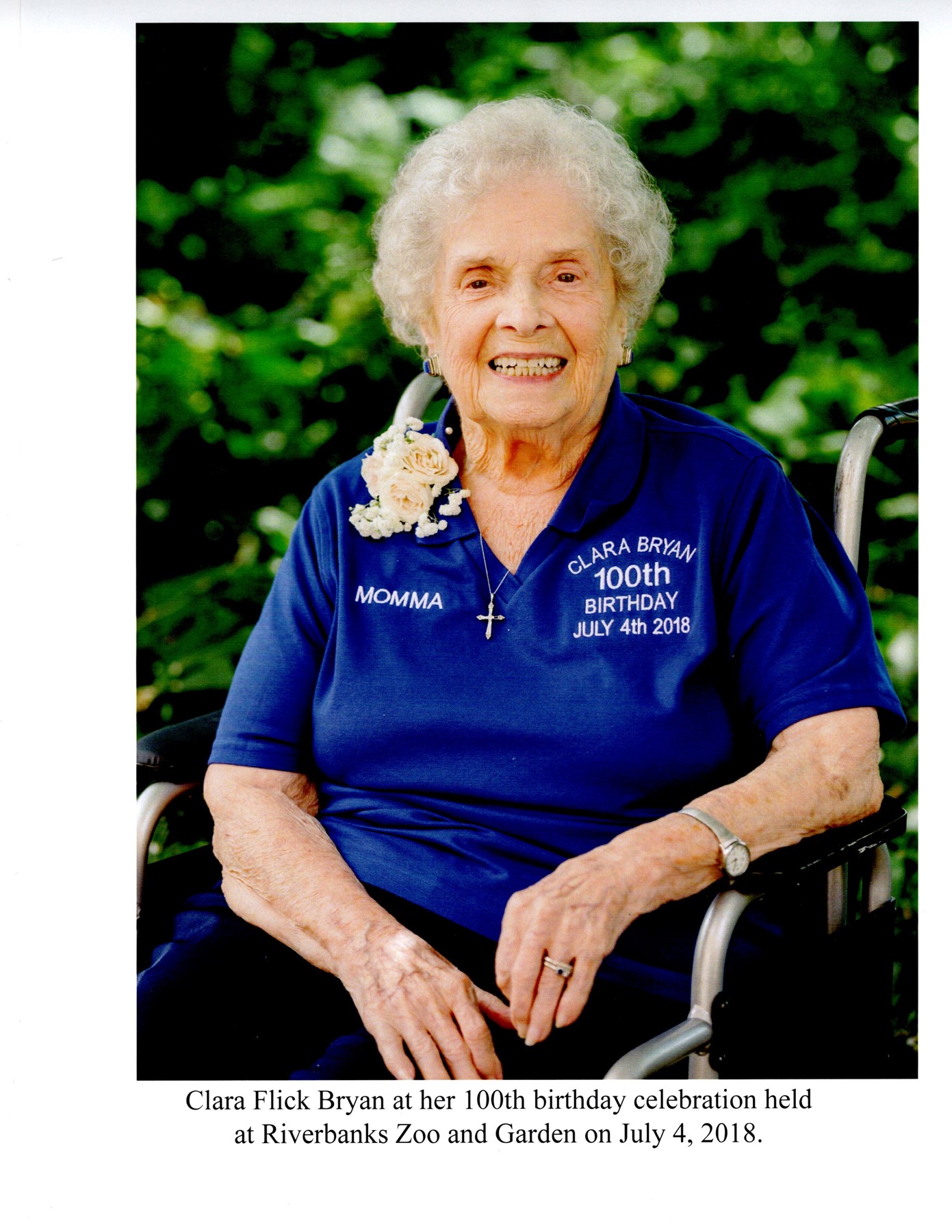 Obituary of Clara May Flick Bryan