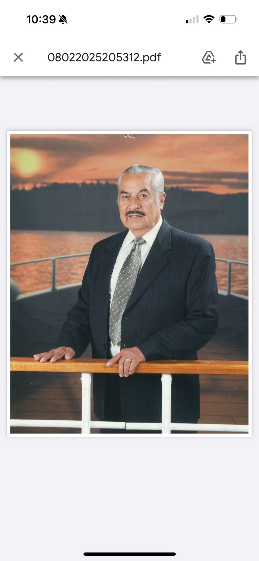 Obituary of Salvador Correa