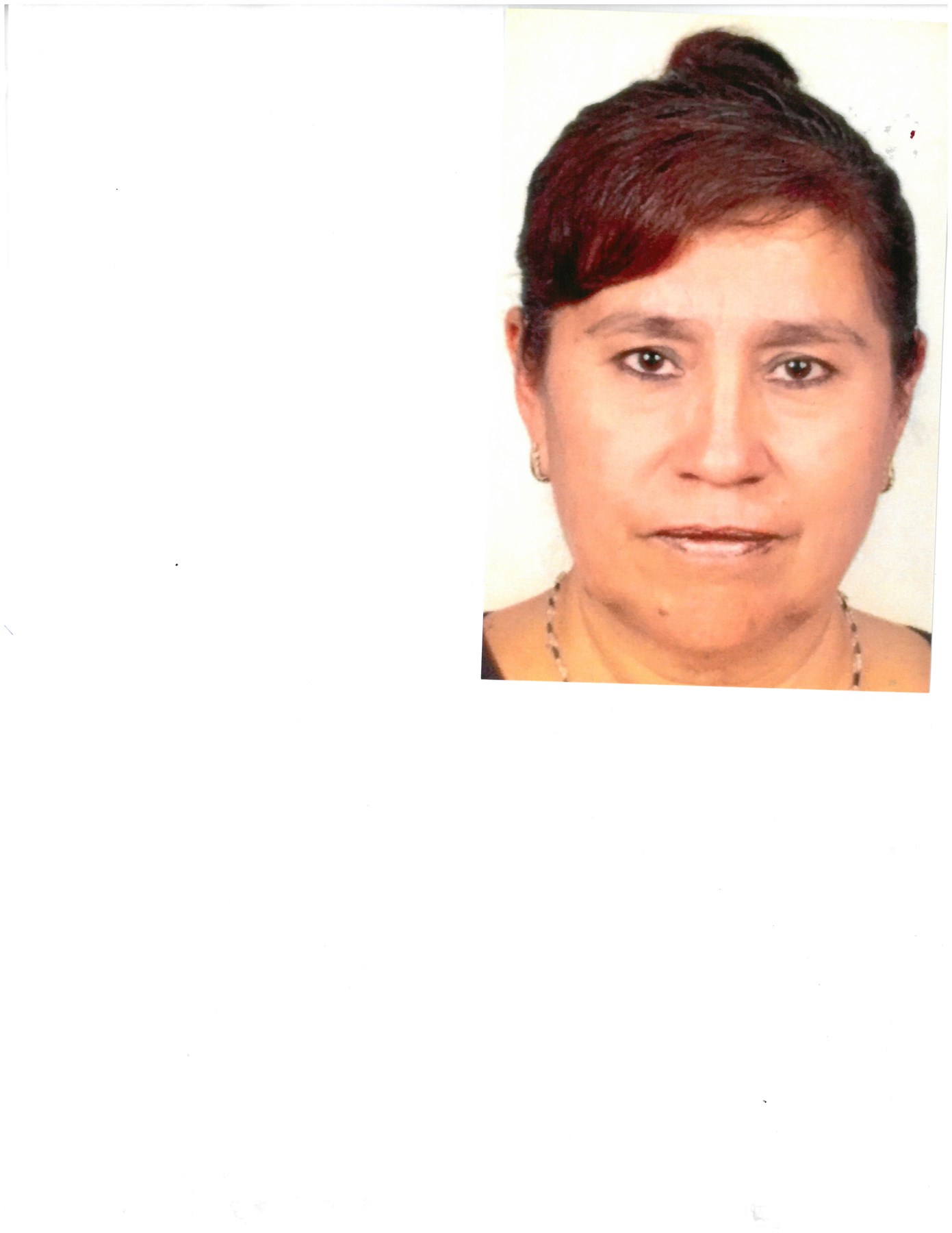 Avis de décès de Maria Santana Valles