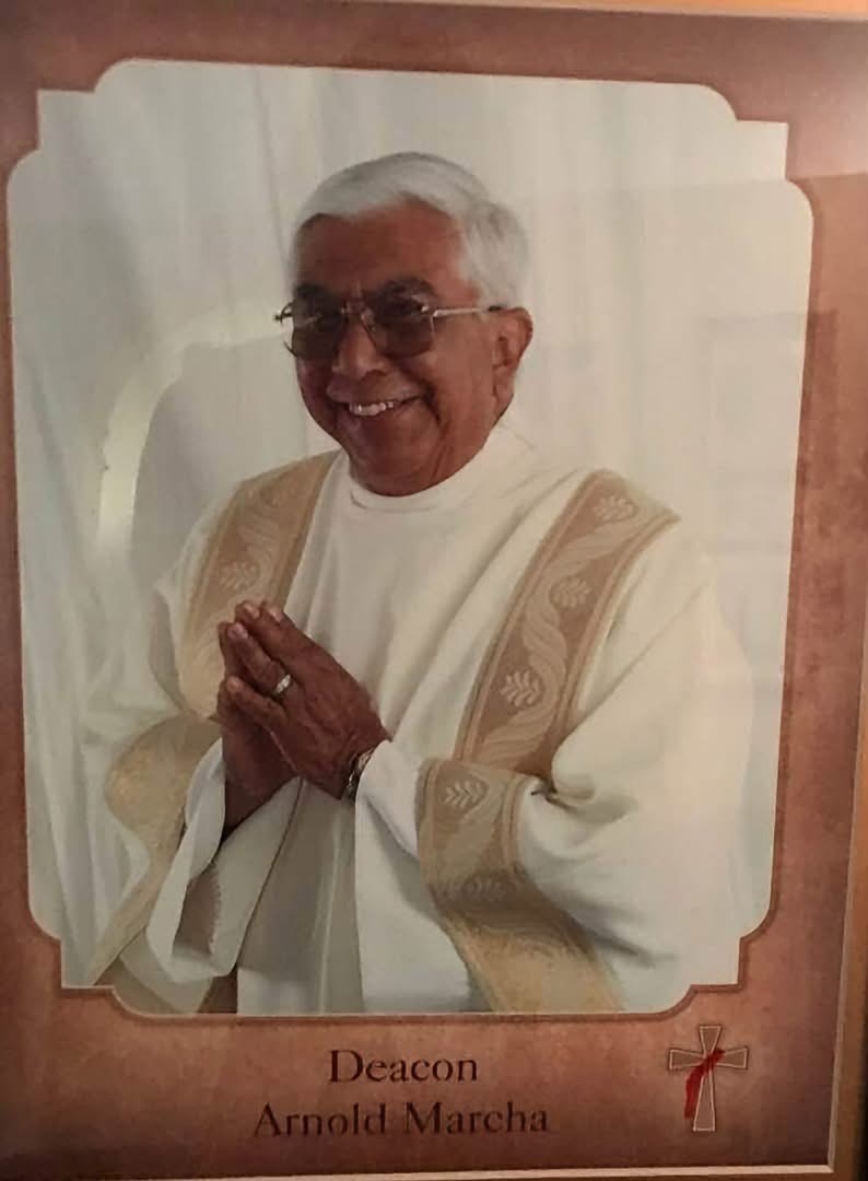 Obituary of Deacon Arnoldo Marcha Sr.