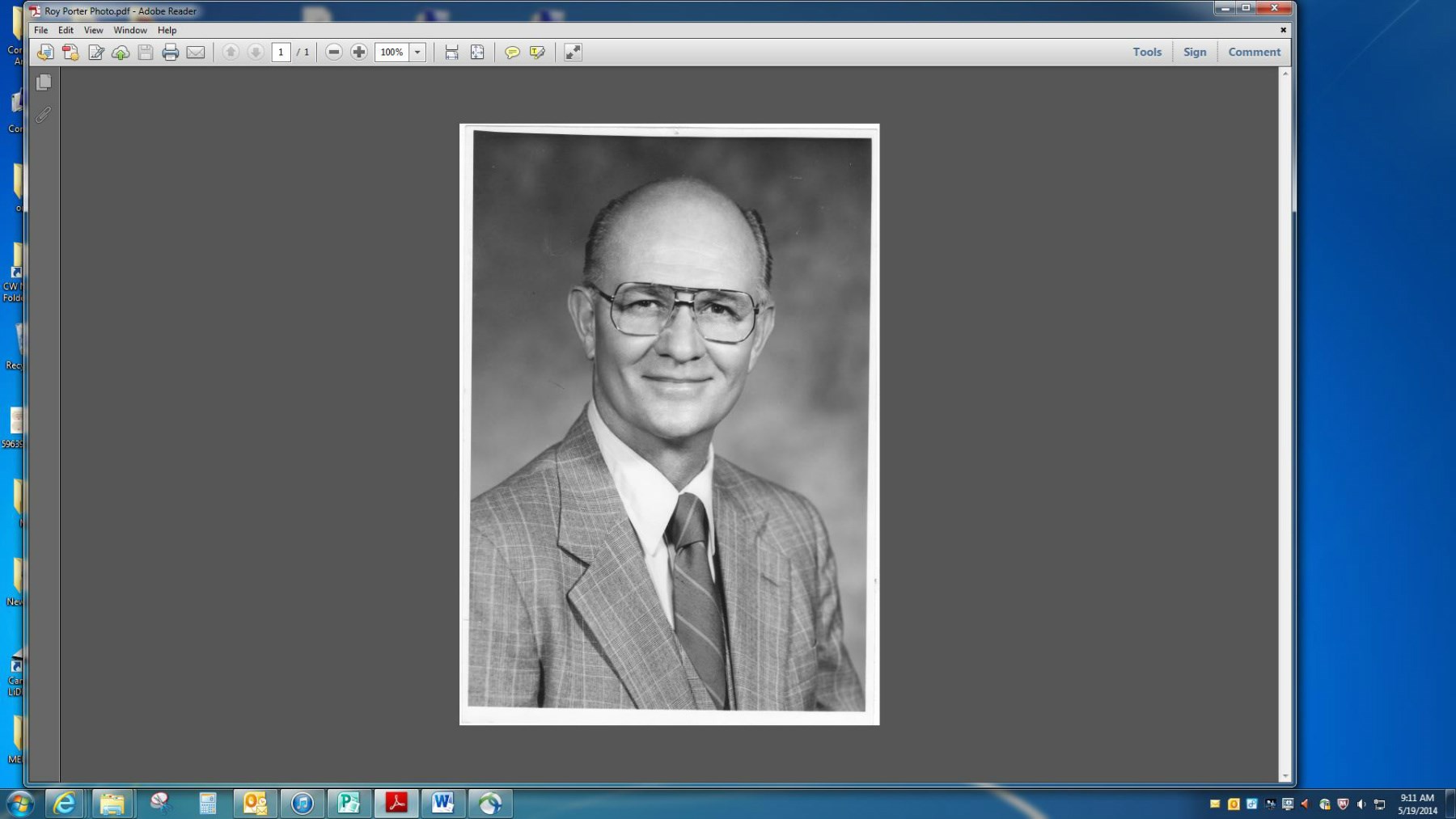 Obituary of Roy W. Porter Jr.