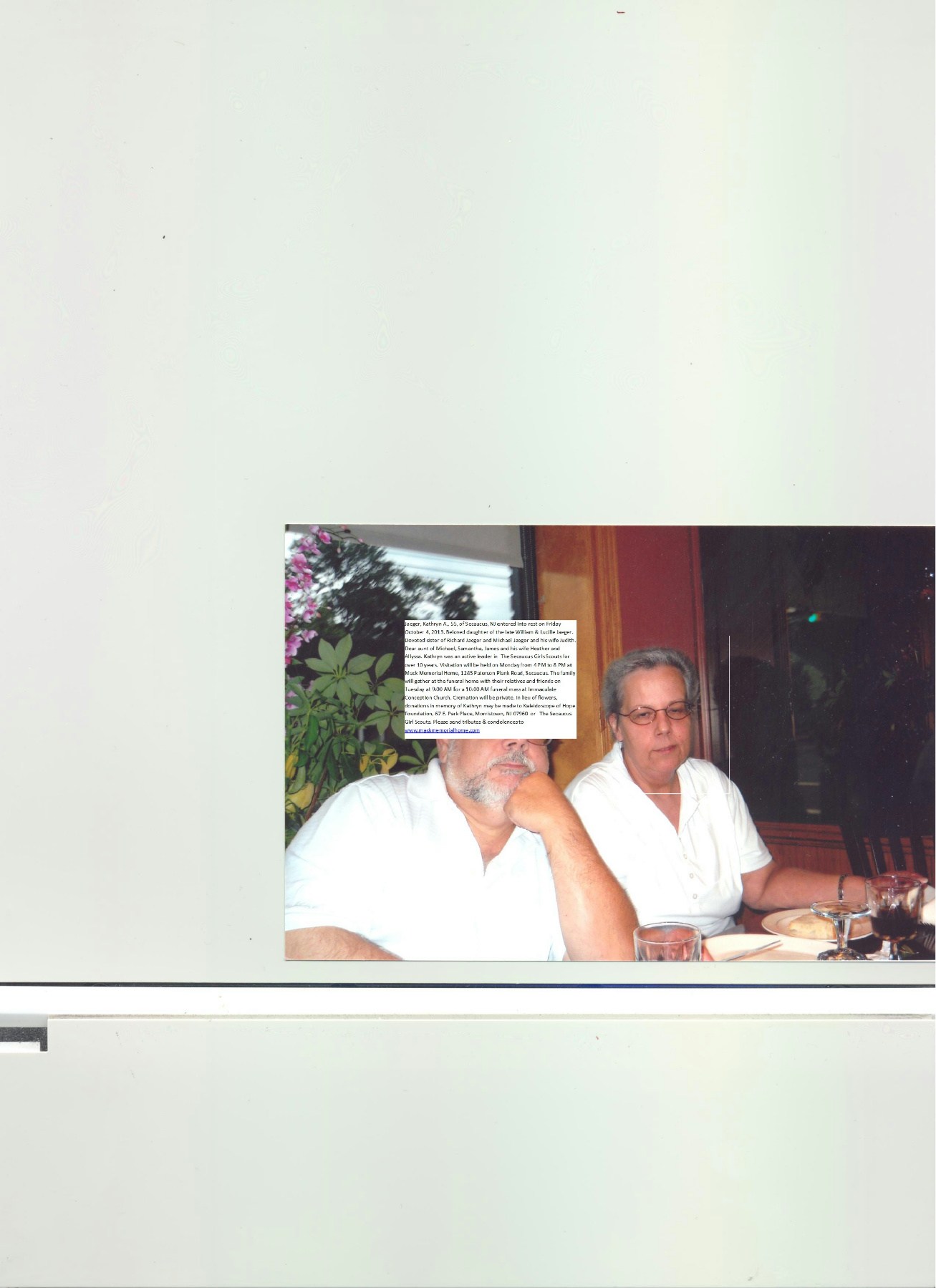 Obituary of Kathryn A. Jaeger