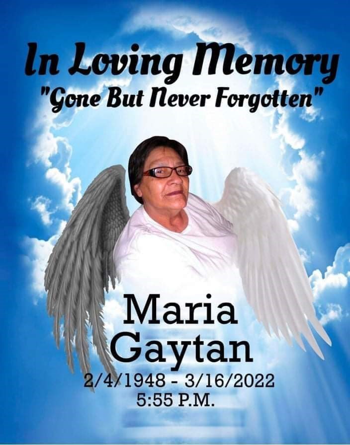 Obituary of Maria Gaytan