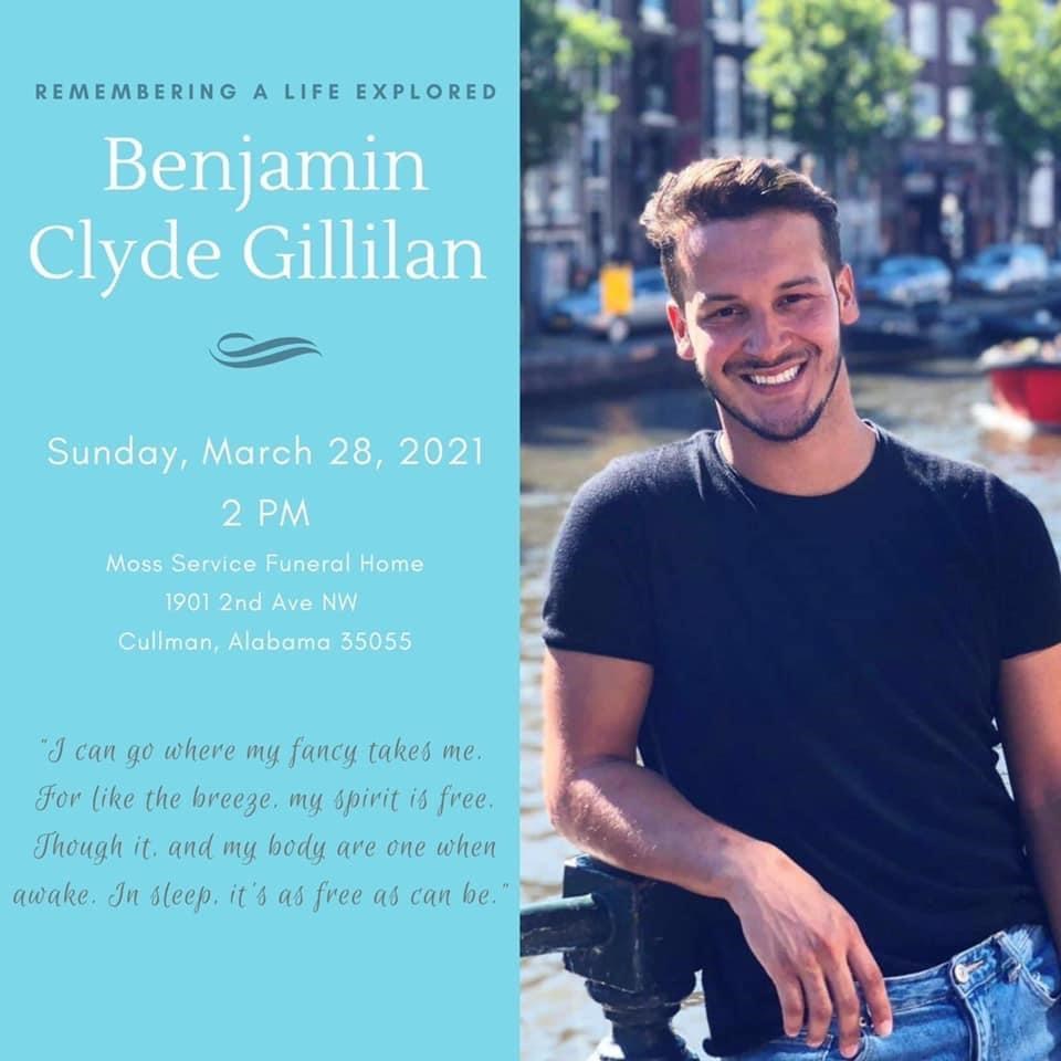 Obituary of Benjamin Clyde Gillilan