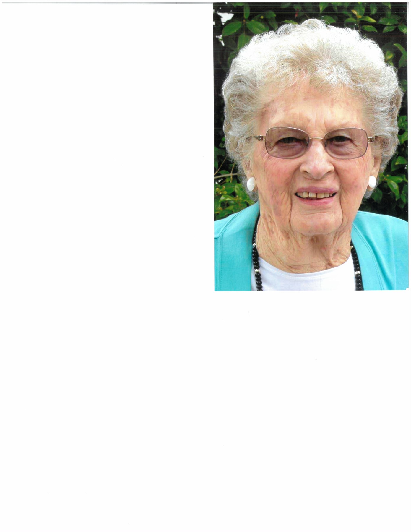 Obituary of Sarah Joyce Green