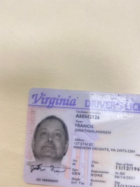 Obituary of Jonathan Andrew Francis